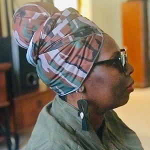 Camouflage stretchy Head wraps 72x22 inches